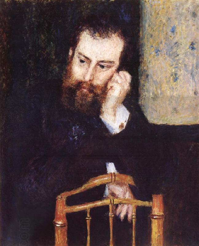 Pierre-Auguste Renoir Portrait de Sisley China oil painting art